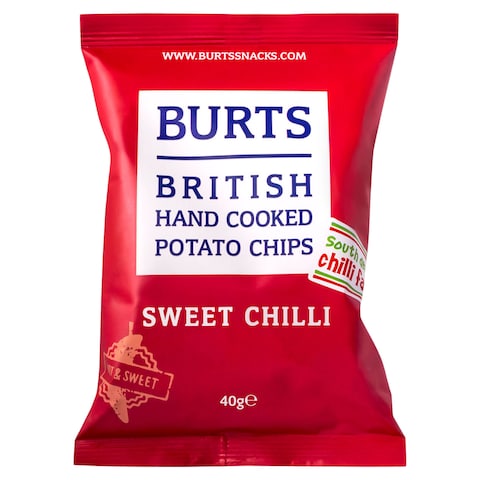 Burts Thai Sweet Chili Potato Hand Cooked Potato Chips 40g
