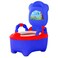 ALISSA-Portable Potty Toilet Training Seat Toilet Urinal for Kids Boys & Girls Mickey Mouse Design (Blue/Red)