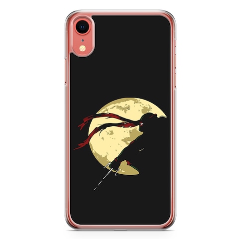 Loud Universe-iPhone XR Case Raphael Transparent Edge Phone Case Ninja Turtle iPhone XR Cover