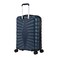 Eminent Hard Case Travel Bag Medium Luggage Trolley TPO Lightweight Suitcase 4 Quiet Double Spinner Wheels with TSA Lock KK30 Dark Navy