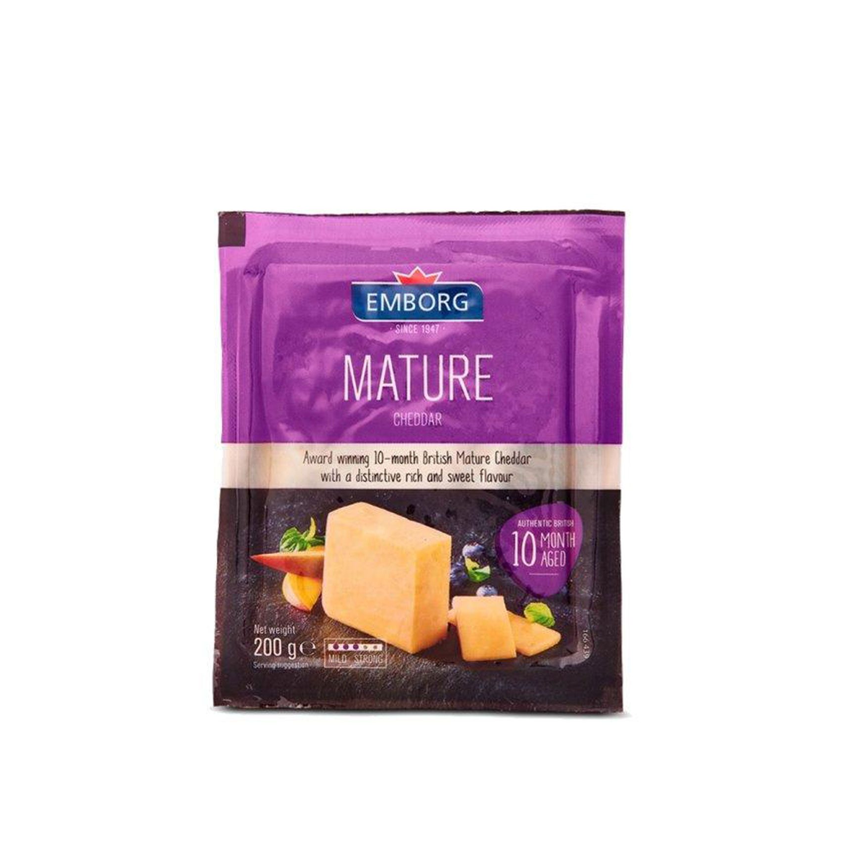 Emborg Mature Cheddar 200g