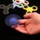 Decdeal, Tri Fidget Hand Finger Spinner Spin Widget Focus Toy Edc Pocket Desktoy Triangle Plastic Gift For ADHD Children Adults Relieve Stress Anxiety Boredom Killing Time