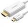 Ugreen Type-C to HDMI Cable Male ABS Case 1.5m White