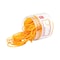 Deli Elastic Rubber Band E3214 Yellow 70mm