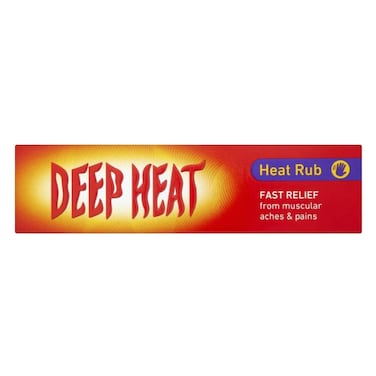 Mentholatum Deep Heat Fast Relief Rub 67g for hot therapy ointment