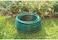 Tramontina Since 1911, Made In Brazil 25M Flex Garden Hose In Green With 3-Layers PVC Fiber And Braided Polyester Cord With Thread Connectors And Sprayer