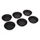 Zenker Tartlets Tin Set Mini 10cm Pack of 6 Metallic Black