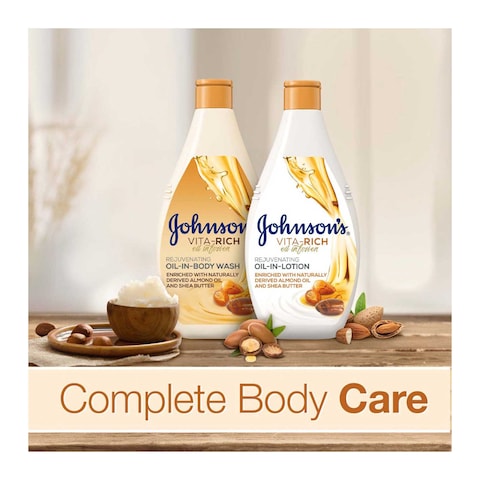 Johnsons Vita Rich Oil-In-Body Wash Beige 250ml