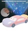 Car-Shaped Learning Mobile Phone for Toddlers of age 18M+   Enhances Hand-foot coordination and perception of colors with Star Projection