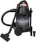 Super General 1600W Wet and Dry Vacuum Cleaner With 360 Degree Swivel Castors, 21 Liter Dust Capacity, Black, SGVC-2001-WD, 40.6 x 38.1 x 57.6 mm