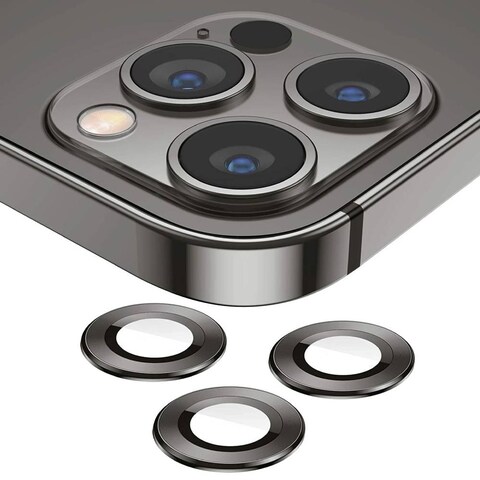 Camera Lens Protector For Iphone 13 Pro   Black