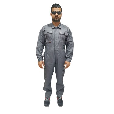 Tahasafety Aq Coverall Grey L