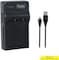 DMK Power NP-W126S/NP-W126 Single Slot USB Charger for Fujifilm NP W126S/NP W126 FinePix X-Pro1 X-Pro2 HS35EXR XR X-A1 X-A2 X-E1 X-E2 X-M1 X-T1 X-T2 X-T10 X-T20 X-H1