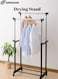 Clothes Stand Dryer Rack adjustable Garments rack Extendable Drying Rack