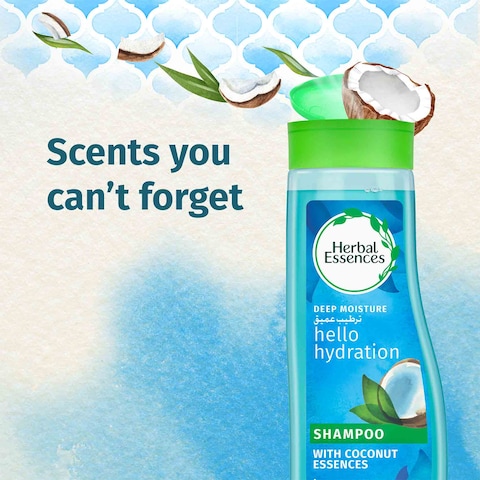 Herbal Essences Hello&nbsp;Hydration&nbsp;Moisturizing Shampoo with&nbsp;Coconut Essences, 400ml