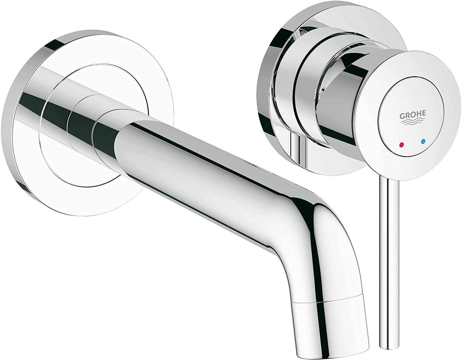 Buy Grohe Bauclassic 2-Hole Basin Mixer, 20292000 Online | Carrefour UAE