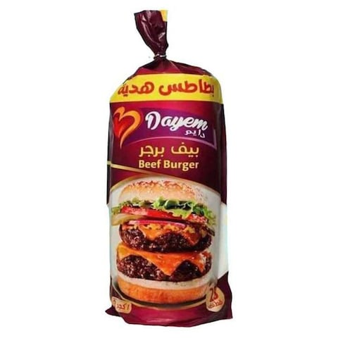 دايم بيف برجر - 25 قطعة -1 كجم