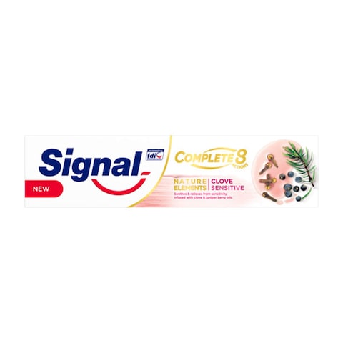 Signal Complete 8 Toothpaste with Clove - Sensitive - 100ml