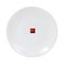 COK Opal Elba Glass Shallow Plate White 32cm