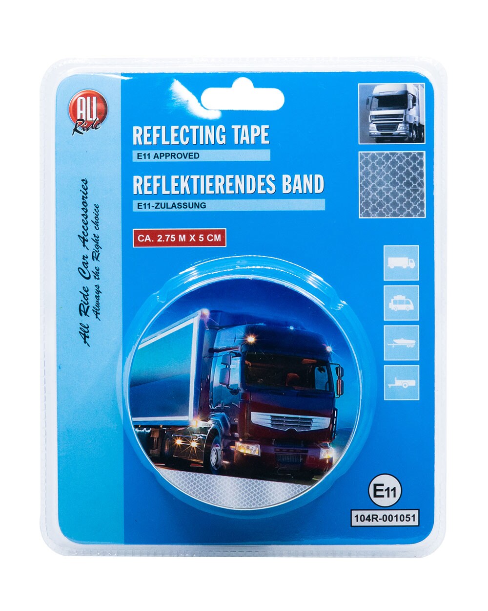 Buy All Ride Tape Reflective Silver Online | Carrefour UAE