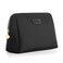 CHICECO Large Cosmetic Pouch Clutch Makeup Bag - Black