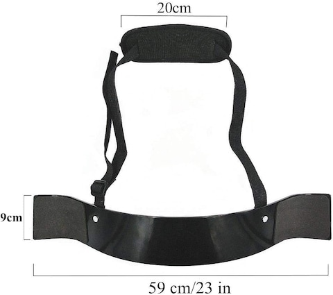 Generic Weightlifting Arm Blaster Adjustable Bodybuilding Bomber Bicep Black Color