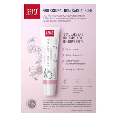 Splat Professional Toothpaste Ultra Complex Bio-Active 100ml