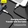 Baseus USB To Type C 66W 2M Fast Charging Data Cable For Huawei/Honor/Xiaomi/Samsung/iPad And All Android Devices Black