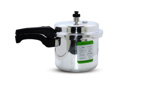 Sonashi 3-Liter Aluminium Pressure Cooker SPC-230 Silver/Black 3L
