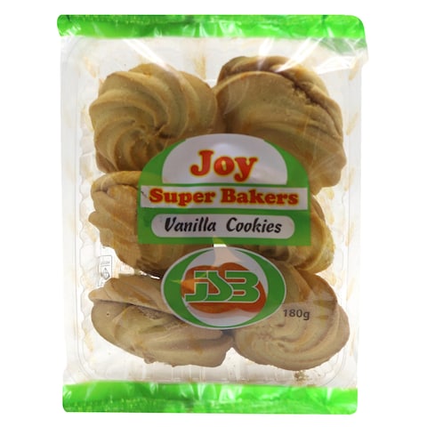 Joy Super Bakers Vanilla Cookies 180g