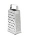 4 Way Grater Small Silver 19centimeter