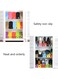 Generic 8-Piece Double Layer Shoes Storage Rack Multicolour 30Centimeter