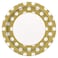 Decorative Gold Dots 9in Plates 8 pcs