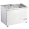 Akai Glass Door Chest Freezer, 340 Liter, White, CFMA-340GLER