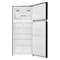 LG Double Door Top Freezer GN-C782SGGL Black Glass 506L