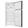 LG Double Door Top Freezer GN-C782SGGL Black Glass 506L