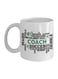 muGGyz World's Best Astronaut Printed Coffee Mug White/Black/Red 325ml