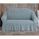 Fabienne Turkish Stretchable Jacquard Sofa Cover Two Seater Grey Free Size