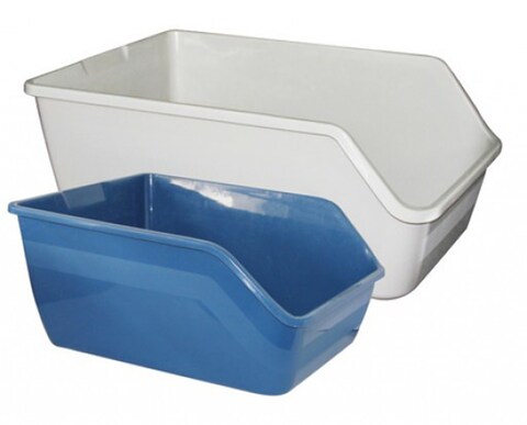 Pawise - High-back litter pan S 47x38x21cm