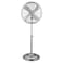 Crownline SF-402 16" Stainless Steel Fan with 4 Blades, 3 Speed Control, Adjustable Oscillation, Stable Round Base, and Soft Touch Tilting Angle &ndash; 50W Power, 220-240V, 50Hz