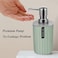 Generic Bathroom Accessory Set - 4 Piece Grey Bathroom Accessories Set With Trash Can, Soap Dish, Soap Dispenser, Toothbrush Cup, Bathroom Decor Sets With Desktop Small Trash Can - Green Stripe
