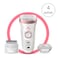 Braun Silk-Epil 9 Epilator with 4 Extra Shaver Heads 9720, White