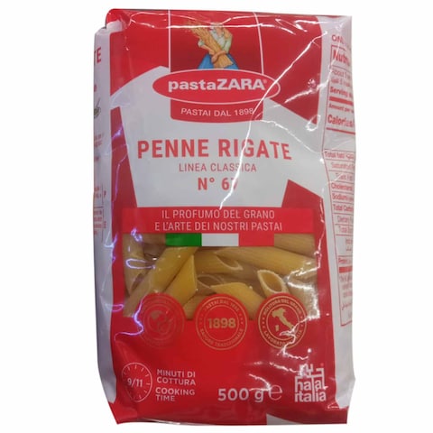 Pasta Zara Penne RigatE No.67 500 Gram