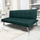 In House Sandi 2 In 1 Sofabed Velvet Upholstered - Dark Green