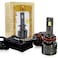 Tobys TF120 H11 2 Pieces 240W/Pair Original Tested LED Headlight Bulb Assembly 12000 Lumens 120W/Piece Xtreme Bright With Color Temperature 6500K