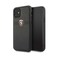 Ferrari - Apple iPhone 11 Hard Case Leather Off Track Compatible for iPhone 11 and support Wireless Charging, Easy Access to All Ports, CG Mobile Officially Licensed - Black