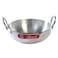 Bimal Aluminium Karahi With Handle 28.5Cm Silver