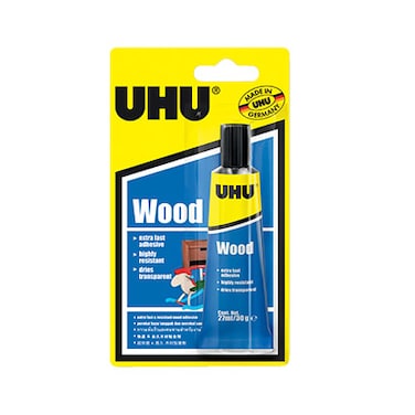 UHU SPCL WOOD GLUE 27ML-H HOLD