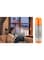 Sonashi Rechargeable 3 Side Lantern With Solar Panel SEL-697SP Orange 15x6.5x20cm
