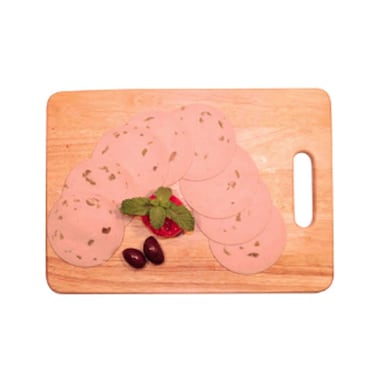 مسبحة مرتديلا دجاج بالزيتون